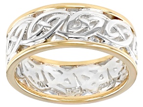 Keith Jack™ Sterling Silver and 10K Yellow Gold Ring
