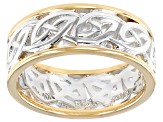 Keith Jack™ Sterling Silver and 10K Yellow Gold Ring
