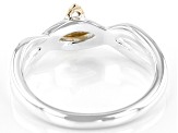 Keith Jack™ Sterling Silver and 10K Yellow Gold Trinity Knot Ring