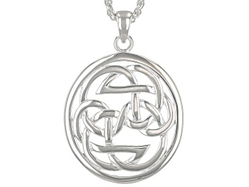 Picture of Keith Jack™ Sterling Silver Lewis Knot- Path Of Life Pendant