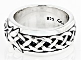 Keith Jack™ Sterling Silver & Black Cubic Zirconia Dragon Ring