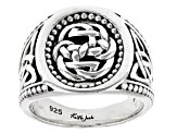 Keith Jack™ Sterling Silver Path Of Life Large Ring