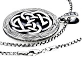 Keith Jack™ Sterling Silver Oxidized & Bronze Path Of Life Reversible Pendant
