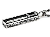 Keith Jack™ Sterling Silver Viking Sword Pendant (Strength and Power)