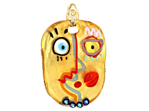 Multi-Color Murano Glass "Grande Maestro" Pendant