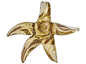 Murano Glass Starfish Pendant