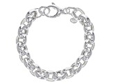 Sterling Silver 11MM Rolo Link Bracelet