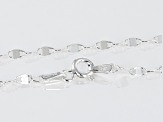 Sterling Silver 2.1mm Valentino 18 Inch Chain