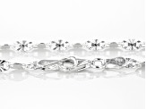 Sterling Silver 3mm Solid Diamond-Cut Valentino 20 Inch Chain