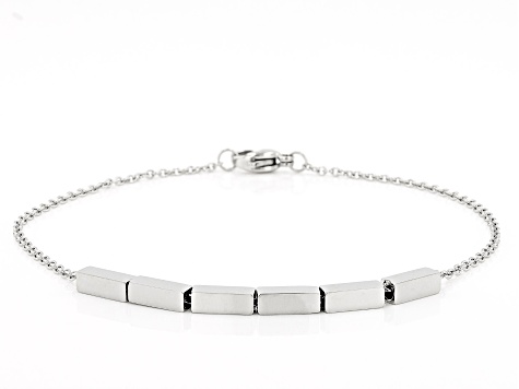 Stainless Steel Tube Bar Bracelet