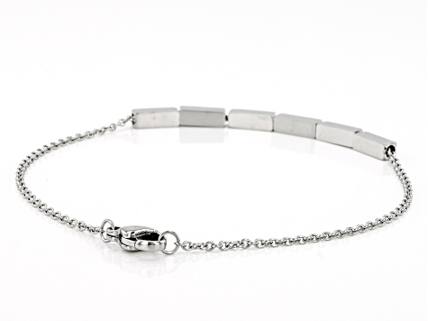 Stainless Steel Tube Bar Bracelet