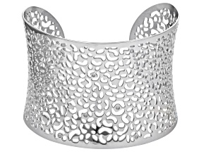 Stainless Steel Lace Design Cuff