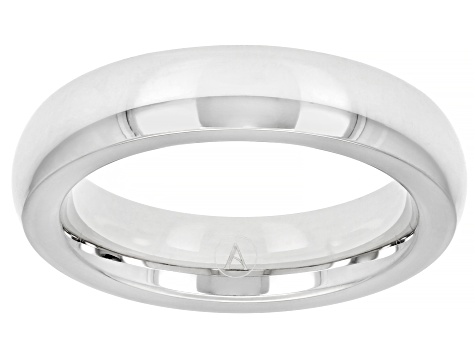 Stainless Steel High Polish 5mm Band Ring