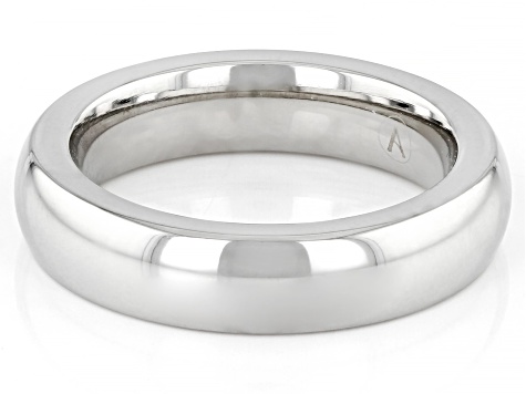 Stainless Steel High Polish 5mm Band Ring