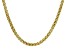 Gold Tone Stainless Steel Wheat Link 20 Inch Chain