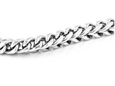 Stainless Steel 6mm Franco Link Necklace