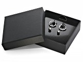 Stainless Steel 6mm Stud and 16mm Hoop Earring Box Set