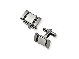 Stainless Steel Rectangle Cuff Links