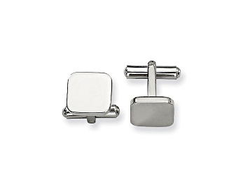 Picture of Stainless Steel Polished Cuff Links