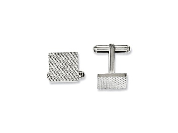 Picture of Stainless Steel Textured Cuff Links