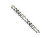 Stainless Steel 5mm Curb Link 18 inch Chain Necklace