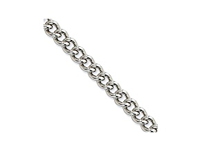 Stainless Steel 5mm Curb Link 22 inch Chain Necklace