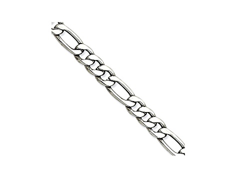 Stainless Steel 6.5mm Figaro Link 20 inch Chain Necklace