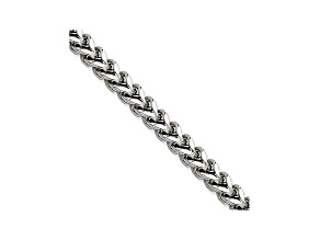 Stainless Steel 5.5mm Wheat Link 24 inch Chain Necklace