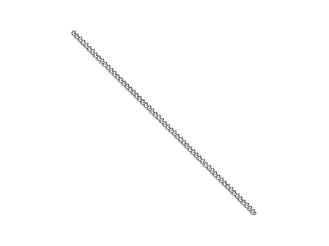 Sophisticated Steel® Stainless Steel 3mm Curb Link 22 Inch Chain Necklace