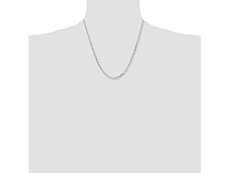 Stainless Steel 4mm Cable Link 20 inch Chain Necklace