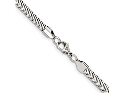 Stainless Steel 5mm Snake Link 20 inch Chain Necklace