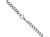 Stainless Steel 4mm Box Link 20 inch Chain Necklace