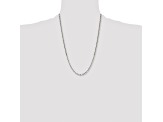 Stainless Steel 5mm Cable Link 24 inch Chain Necklace