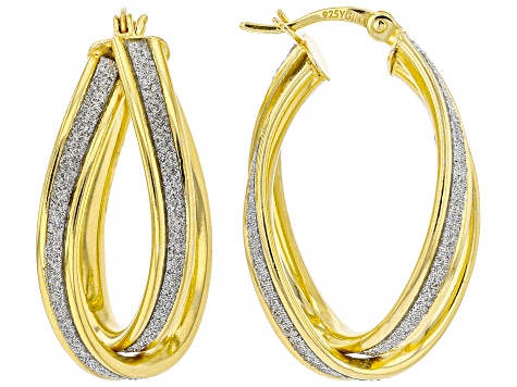 Jtv gold hoops Clearance