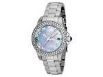 Invicta Angel 34mm Light Blue Dial Stainless Steel Band Quartz Watch