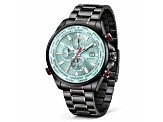 Invicta Men's Aviator 50mm Tiffany Blue Dial Stainless Steel Bracelet Quartz Watch