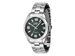 Invicta Specialty 36mm Green Dial Stainless Steel Quartz Watch