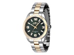 Invicta Specialty 36mm Green Dial Two-tone Stainless Steel Quartz Watch