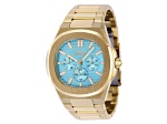 Invicta Speedway 41mm Light Blue Dial Stainless Steel Band Quartz Watch