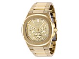 Invicta Speedway 41mm Yellow Dial Stainless Steel Band Quartz Watch