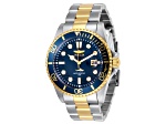 Invicta Pro Diver 43mm Blue Dial Stainless Steel Band Quartz Watch