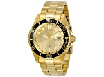 Invicta Pro Diver 43mm Champagne Dial Stainless Steel Band Quartz Watch