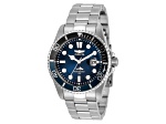 Invicta Pro Diver 43mm Blue Dial Stainless Steel Band Quartz Watch