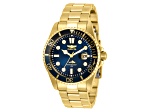 Invicta Pro Diver 43mm Blue Dial Stainless Steel Band Quartz Watch