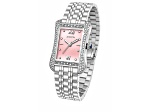 Invicta Women's Wildflower 26mm Pink Dial Stainless Steel Bracelet Quartz Watch