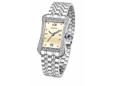 Invicta Women's Wildflower 26mm Beige Dial Stainless Steel Bracelet Quartz Watch