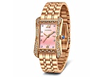 Invicta Women's Wildflower 26mm Pink Dial Stainless Steel Bracelet Quartz Watch