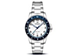 Dominatore Del Mare Bandiera White Dial White Bezel White Stainless Steel Band Japan Quartz Watch