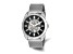 Mason Stainless Steel Skeleton Movement Mesh Band Watch