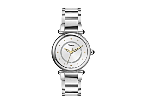 Idillio Watch 36MM White Sunray Dial Stainless Steel  display picture 2